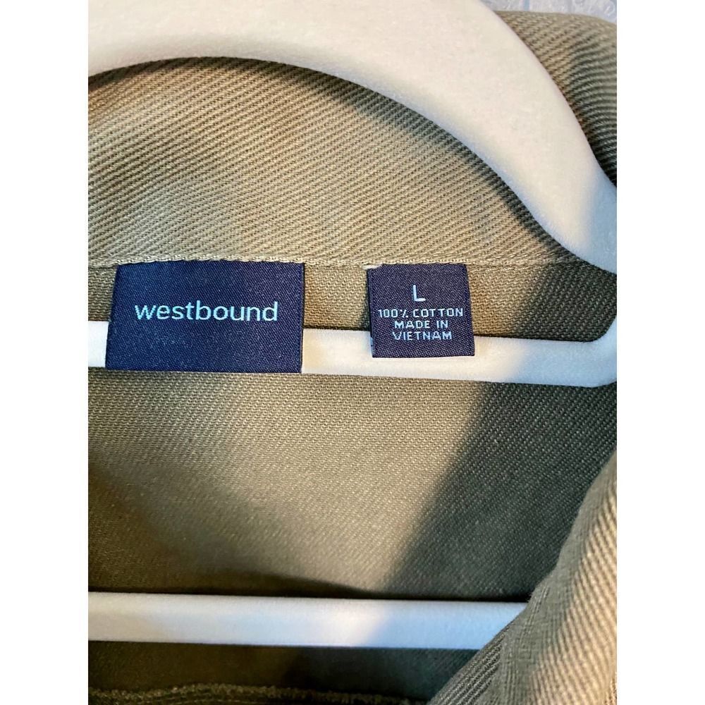Westbound Tan Button Down Collared Cargo Jacket - Picture 5 of 7